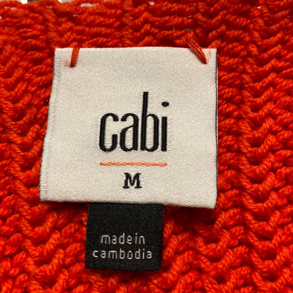 Cabi 5837 Ruby Pullover Spring 2021 Medium Euc - image 6